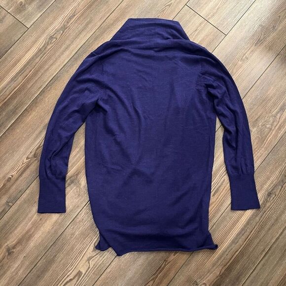 Eileen Fisher Cardigan Sweater Women Small Petite 100% Wool Open Front - Picture 6 of 6